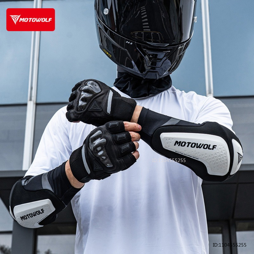 Mountain Biking Elbow Pads - Мотоциклетные налокотники: дышащие, эластичные, для мотокросса