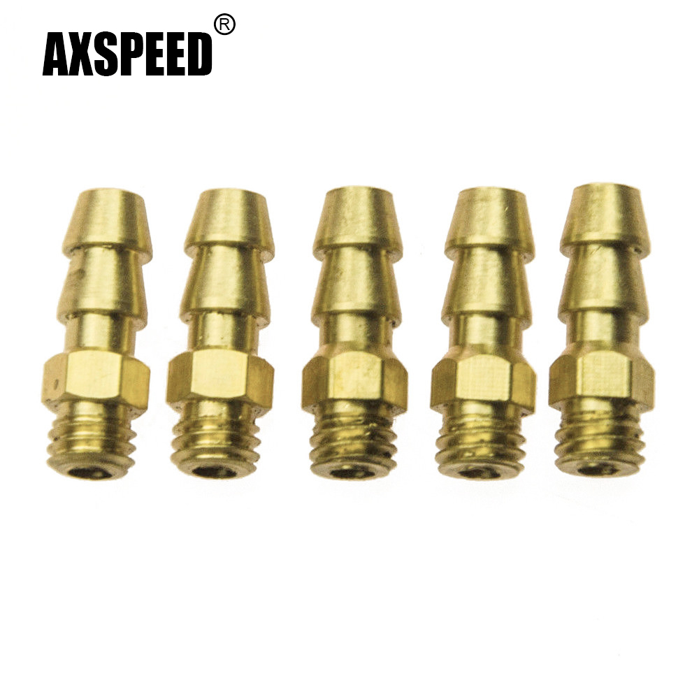 Spoke Nipple Brass - AXSPEED 5/10 шт. латунь M4/M5/M6 резьбовые