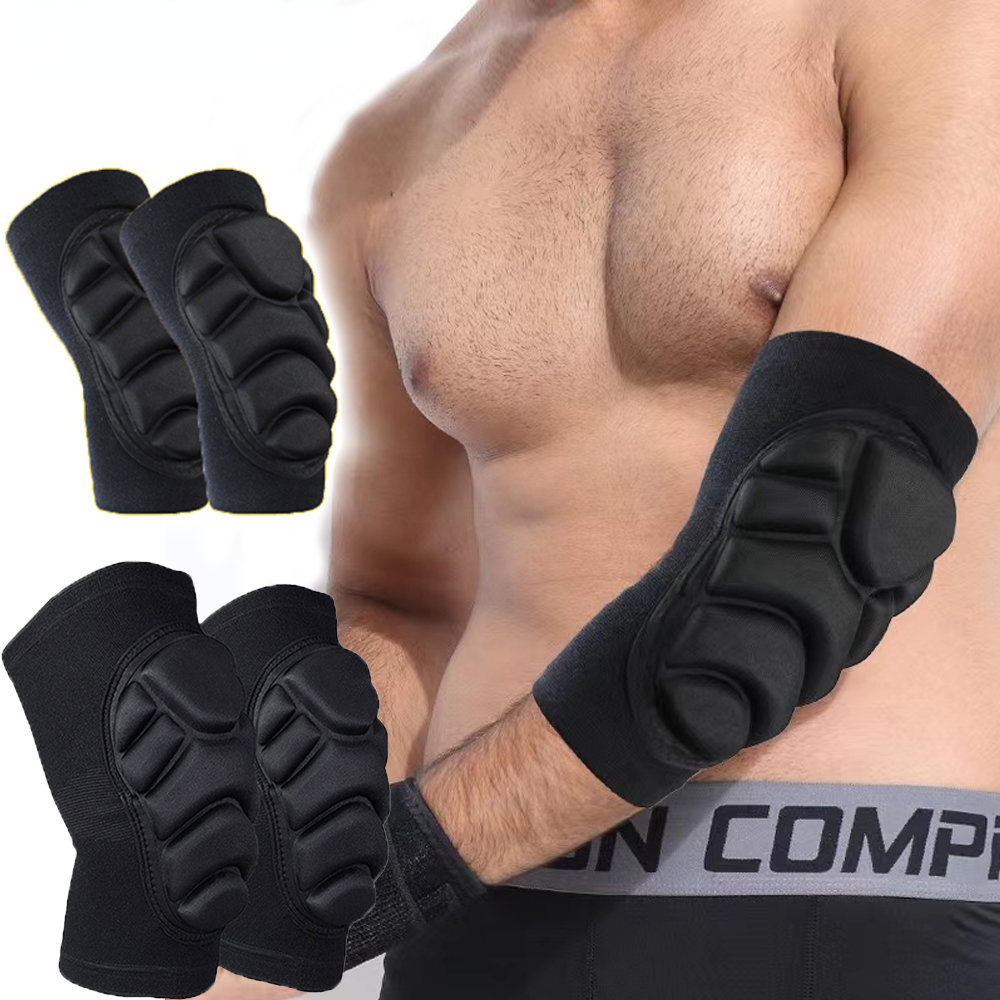 Mountain Biking Elbow Pads - 1 пара, дышащие противоскользящие наколенники для