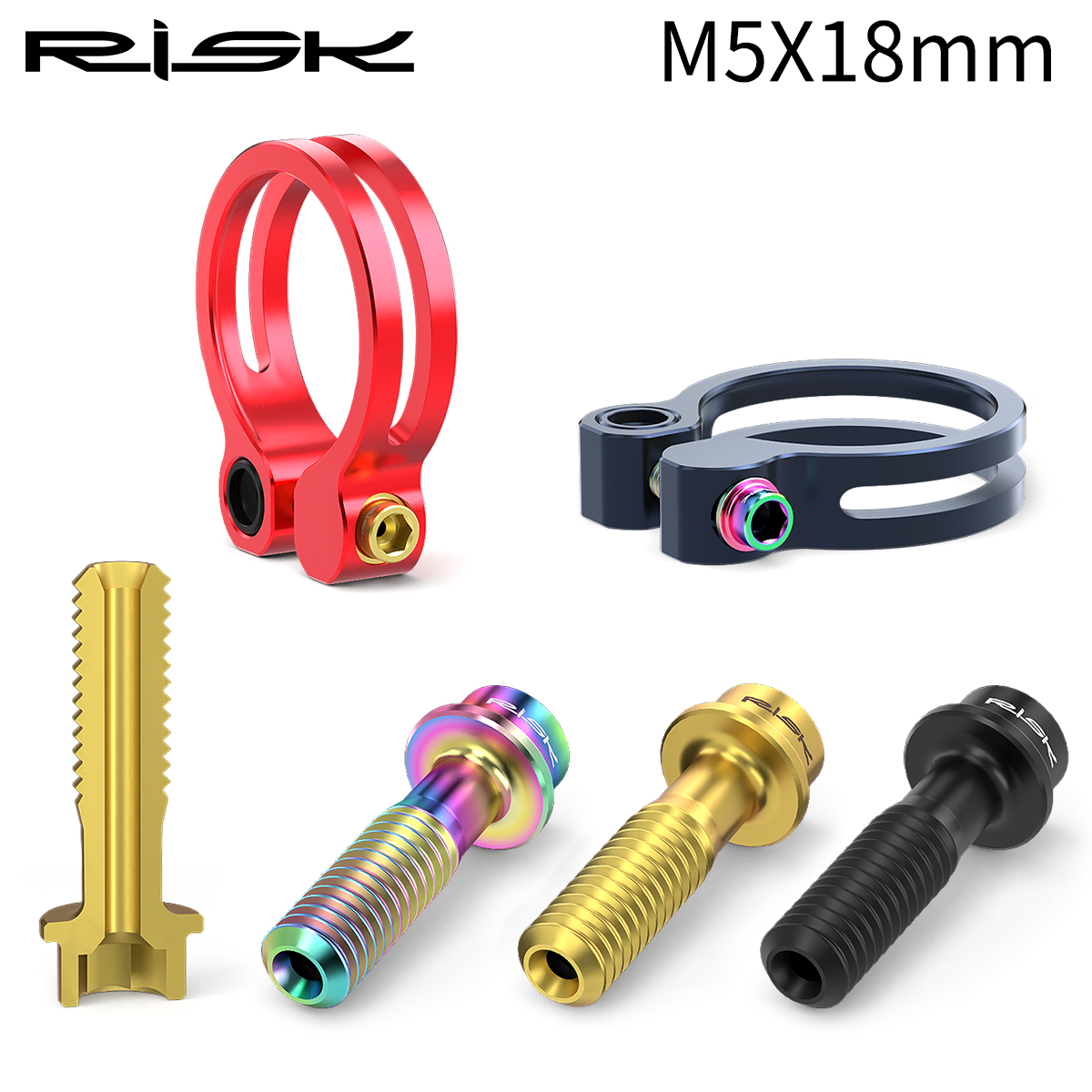 Винты для сиденья RISK M5x18мм – обзор и цена Mountain Biking Tube
